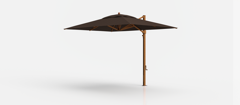 Frankford Aurora Cantilever Umbrella - Aluminum - 8.5' x 11' Rectangle