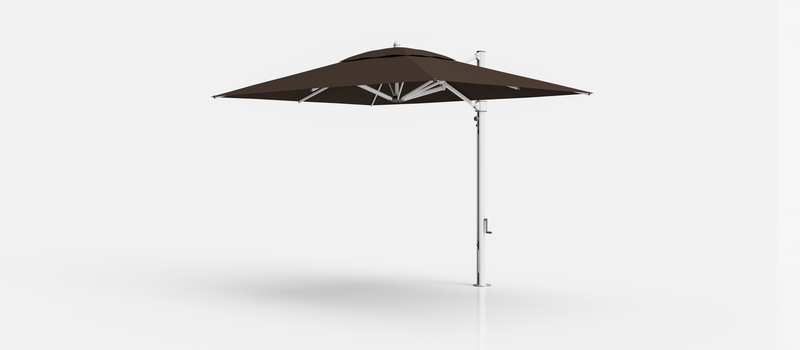 Frankford Aurora Cantilever Umbrella - Aluminum - 8.5' x 11' Rectangle