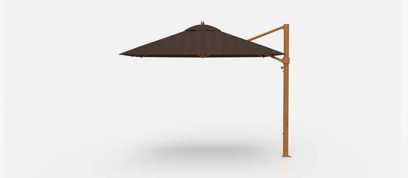 Frankford Aurora Cantilever Umbrella - Fiberglass - 10' Square