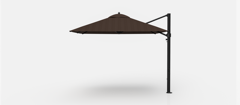 Frankford Aurora Cantilever Umbrella - Aluminum - 10' Square