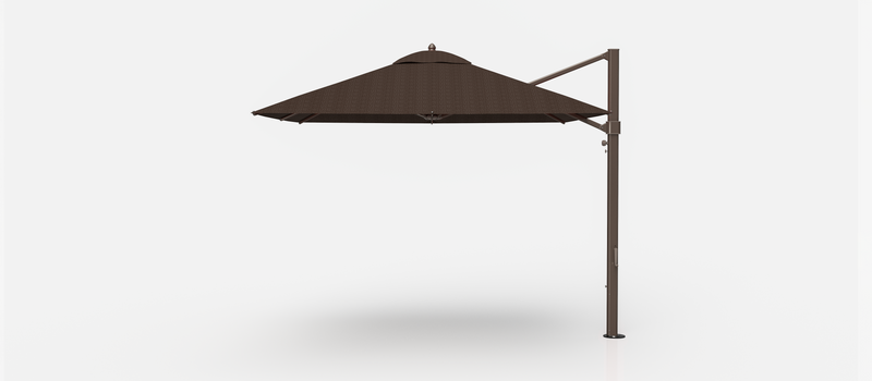 Frankford Aurora Cantilever Umbrella - Aluminum - 10' Square