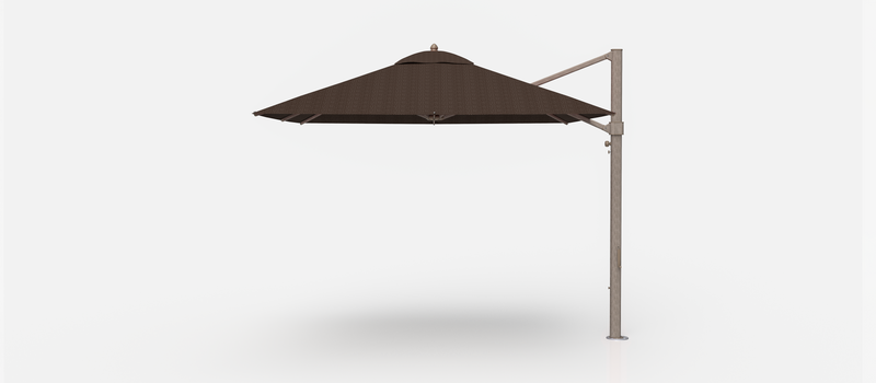 Frankford Aurora Cantilever Umbrella - Aluminum - 10' Square
