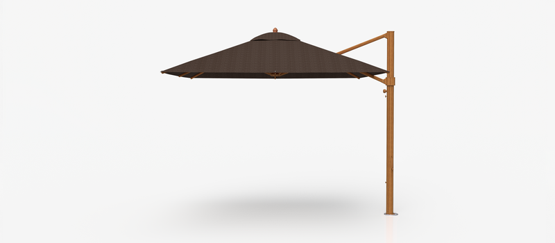 Frankford Aurora Cantilever Umbrella - Aluminum - 10' Square