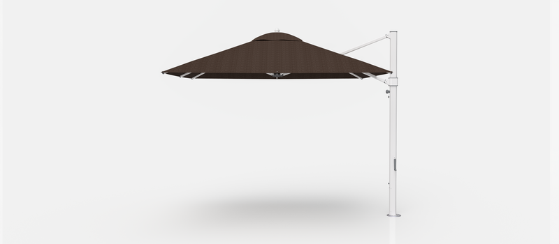 Frankford Aurora Cantilever Umbrella - Aluminum - 10' Square