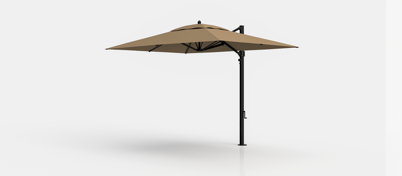 Frankford Aurora Cantilever Umbrella - Fiberglass - 8.5' x 11' Rectangle