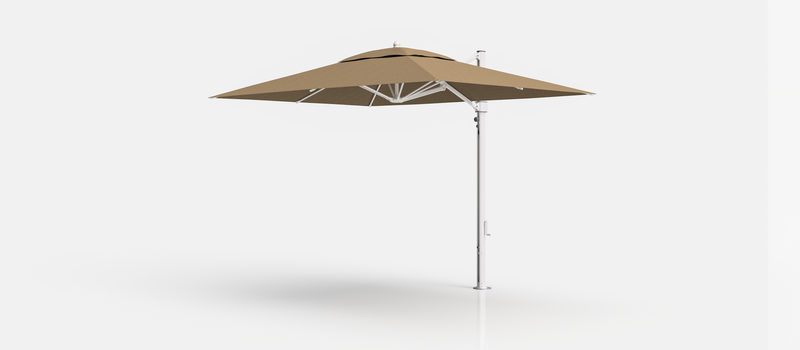 Frankford Aurora Cantilever Umbrella - Fiberglass - 8.5' x 11' Rectangle