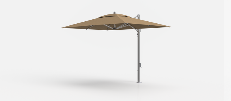 Frankford Aurora Cantilever Umbrella - Aluminum - 8.5' x 11' Rectangle