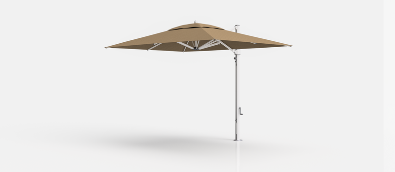 Frankford Aurora Cantilever Umbrella - Aluminum - 8.5' x 11' Rectangle
