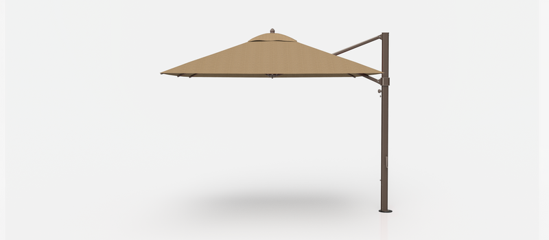 Frankford Aurora Cantilever Umbrella - Fiberglass - 10' Square