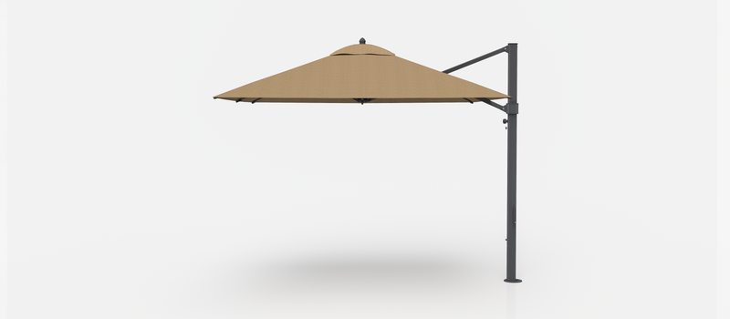 Frankford Aurora Cantilever Umbrella - Fiberglass - 10' Square