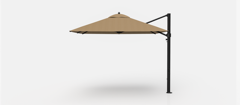 Frankford Aurora Cantilever Umbrella - Aluminum - 10' Square