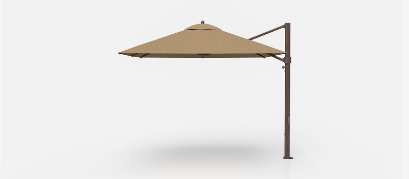 Frankford Aurora Cantilever Umbrella - Aluminum - 10' Square