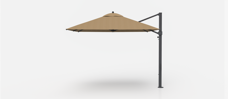 Frankford Aurora Cantilever Umbrella - Aluminum - 10' Square