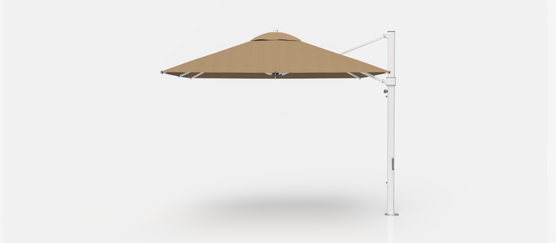 Frankford Aurora Cantilever Umbrella - Aluminum - 10' Square