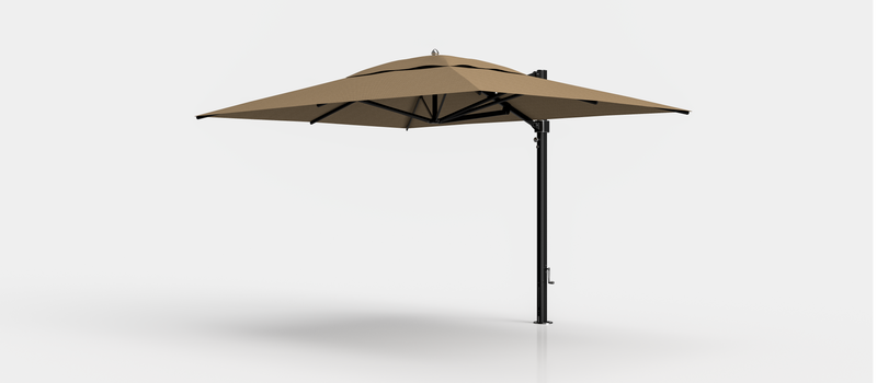 Frankford Eclipse Designer Cantilever Umbrella - 10' x 13' Rectangle