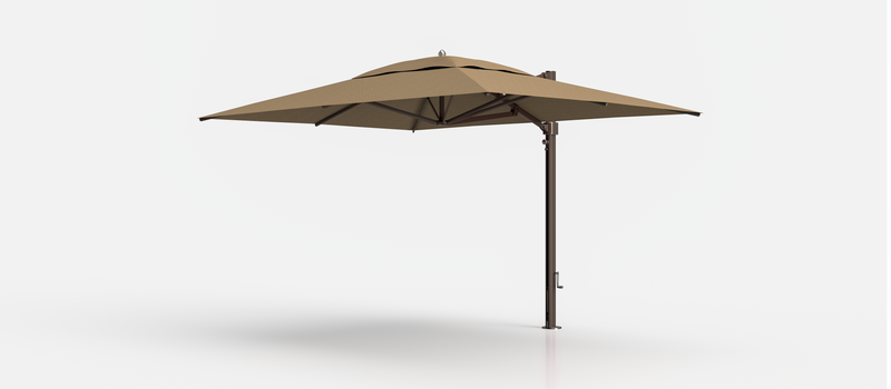 Frankford Eclipse Designer Cantilever Umbrella - 10' x 13' Rectangle