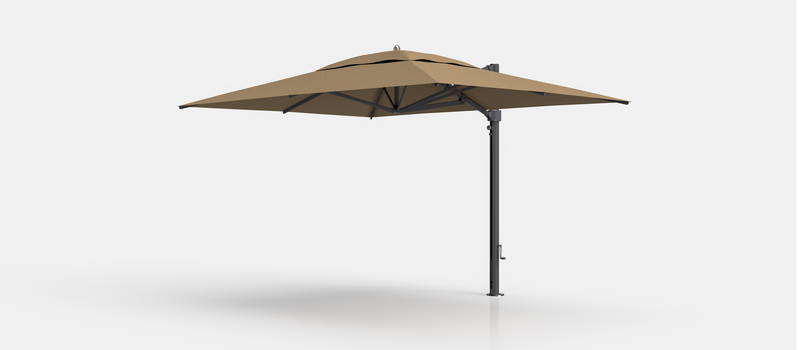 Frankford Eclipse Designer Cantilever Umbrella - 10' x 13' Rectangle