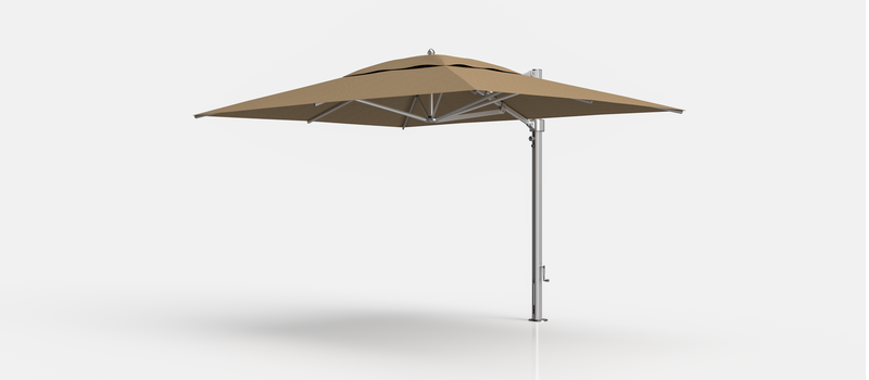 Frankford Eclipse Designer Cantilever Umbrella - 10' x 13' Rectangle