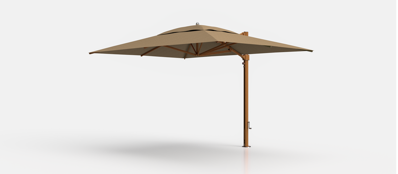 Frankford Eclipse Designer Cantilever Umbrella - 10' x 13' Rectangle