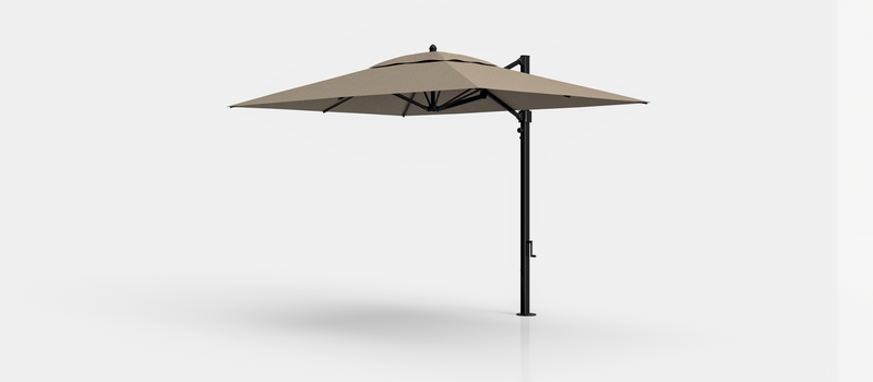 Frankford Aurora Cantilever Umbrella - Fiberglass - 8.5' x 11' Rectangle