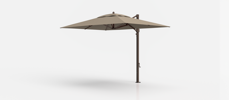 Frankford Aurora Cantilever Umbrella - Fiberglass - 8.5' x 11' Rectangle