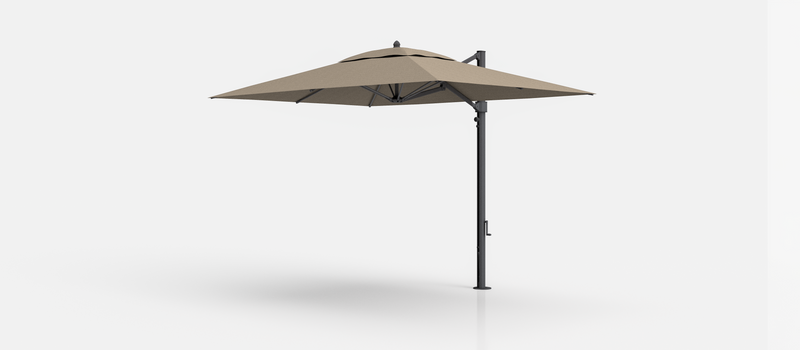 Frankford Aurora Cantilever Umbrella - Fiberglass - 8.5' x 11' Rectangle