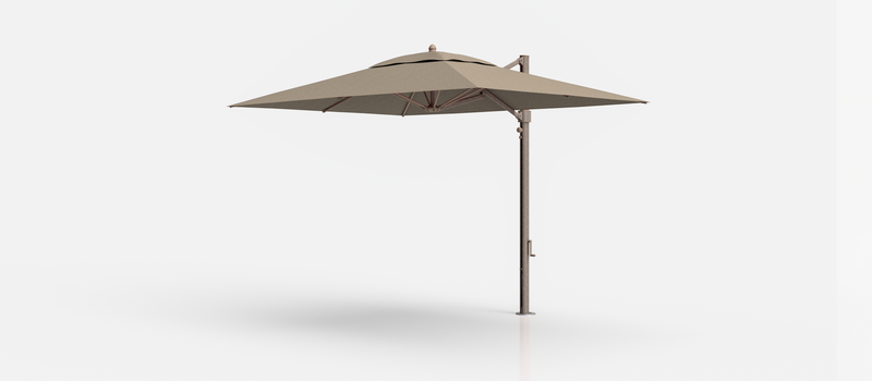 Frankford Aurora Cantilever Umbrella - Fiberglass - 8.5' x 11' Rectangle