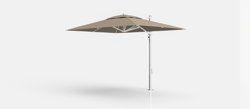 Frankford Aurora Cantilever Umbrella - Fiberglass - 8.5' x 11' Rectangle