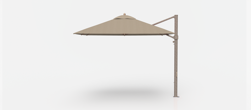 Frankford Aurora Cantilever Umbrella - Fiberglass - 10' Square