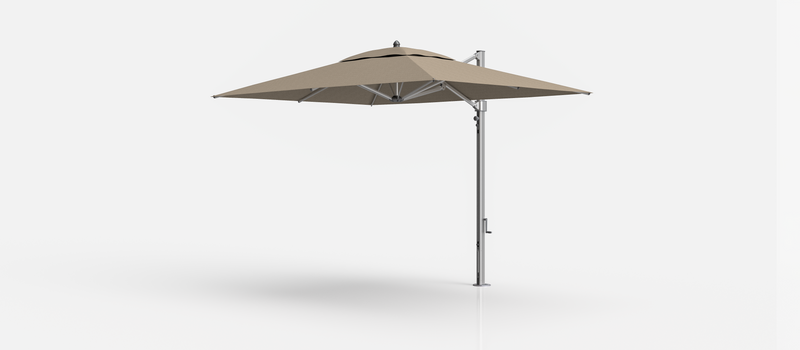 Frankford Aurora Cantilever Umbrella - Aluminum - 8.5' x 11' Rectangle