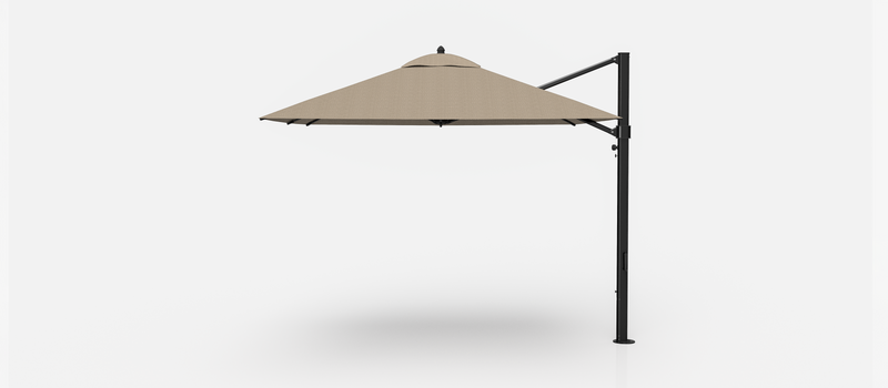 Frankford Aurora Cantilever Umbrella - Fiberglass - 10' Square