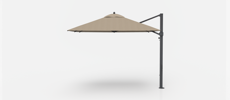Frankford Aurora Cantilever Umbrella - Fiberglass - 10' Square