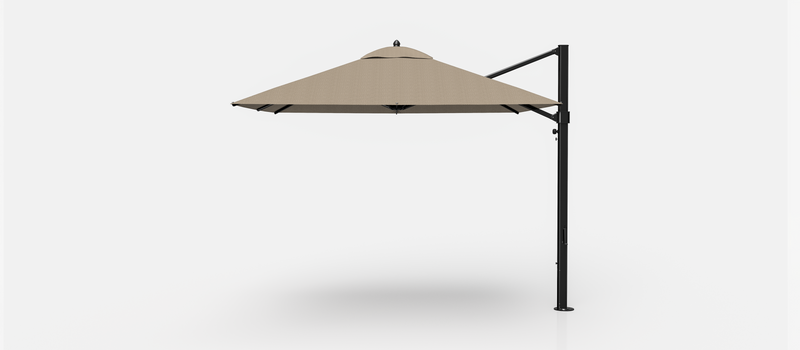 Frankford Aurora Cantilever Umbrella - Aluminum - 10' Square