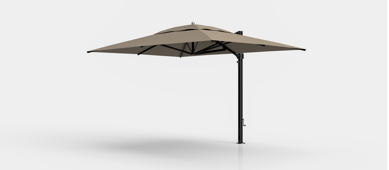 Frankford Eclipse Designer Cantilever Umbrella - 10' x 13' Rectangle