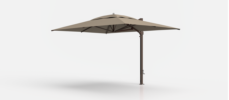 Frankford Eclipse Designer Cantilever Umbrella - 10' x 13' Rectangle