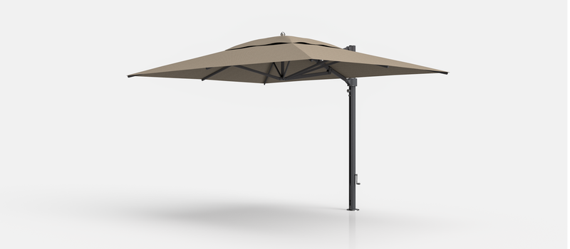 Frankford Eclipse Designer Cantilever Umbrella - 10' x 13' Rectangle