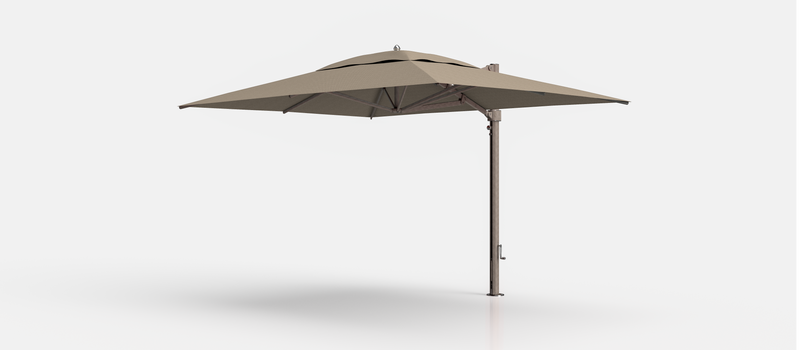 Frankford Eclipse Designer Cantilever Umbrella - 10' x 13' Rectangle