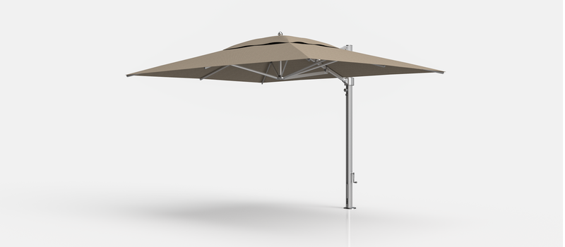Frankford Eclipse Designer Cantilever Umbrella - 10' x 13' Rectangle