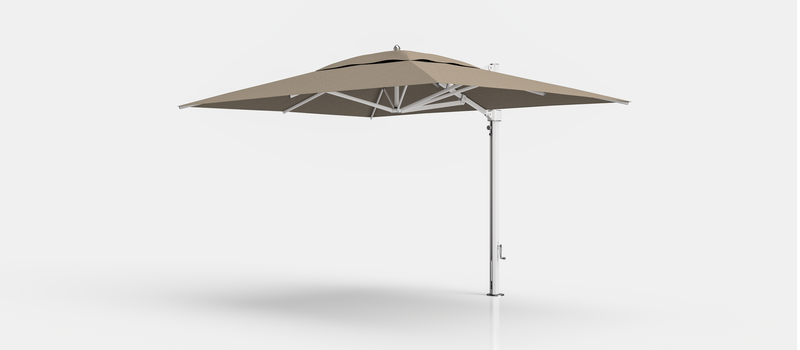 Frankford Eclipse Designer Cantilever Umbrella - 10' x 13' Rectangle