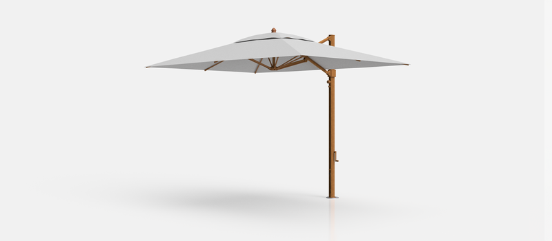 Frankford Aurora Cantilever Umbrella - Fiberglass - 8.5' x 11' Rectangle