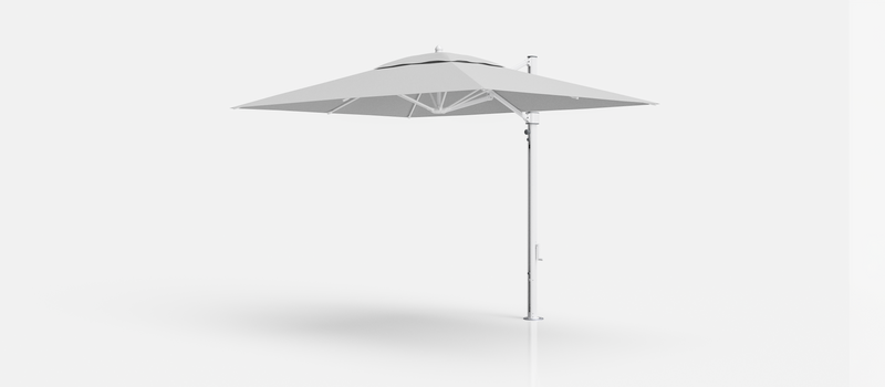 Frankford Aurora Cantilever Umbrella - Fiberglass - 8.5' x 11' Rectangle