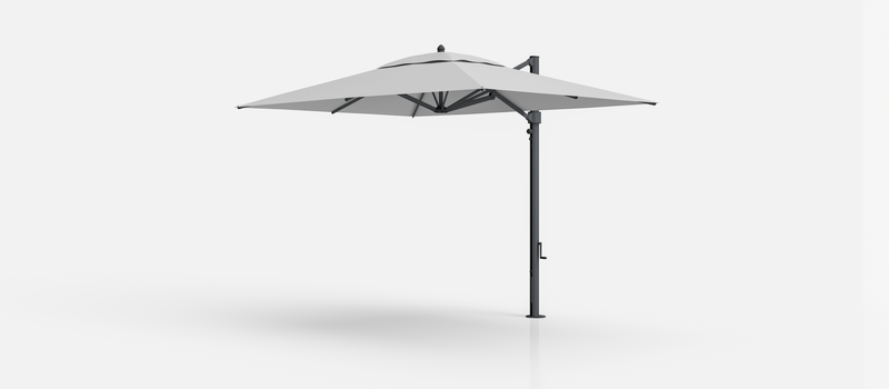 Frankford Aurora Cantilever Umbrella - Aluminum - 8.5' x 11' Rectangle