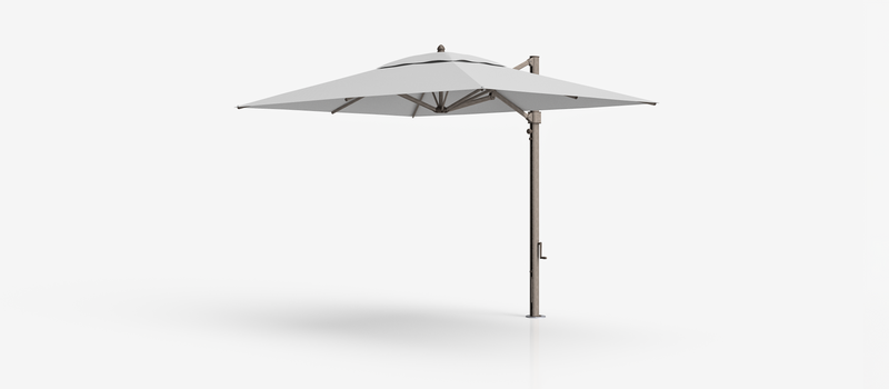 Frankford Aurora Cantilever Umbrella - Aluminum - 8.5' x 11' Rectangle