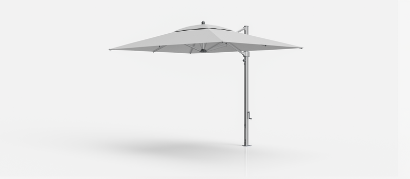 Frankford Aurora Cantilever Umbrella - Aluminum - 8.5' x 11' Rectangle