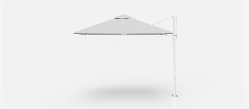 Frankford Aurora Cantilever Umbrella - Fiberglass - 10' Square