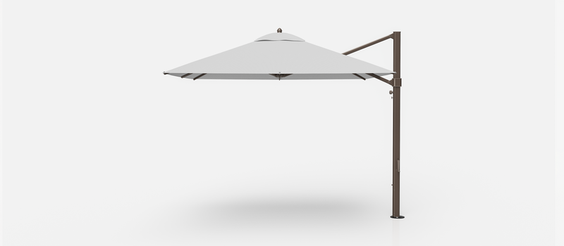 Frankford Aurora Cantilever Umbrella - Aluminum - 10' Square