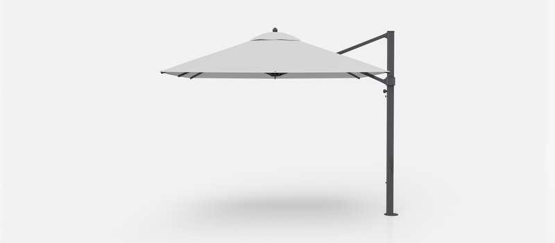 Frankford Aurora Cantilever Umbrella - Aluminum - 10' Square