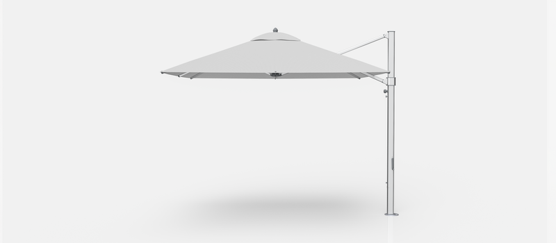 Frankford Aurora Cantilever Umbrella - Aluminum - 10' Square