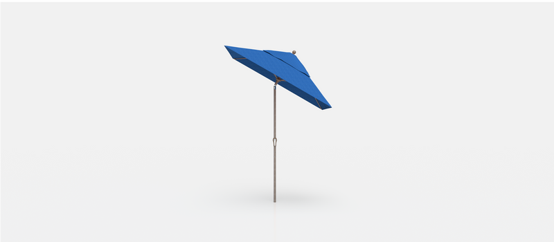 Frankford Monterey Fiberglass Market - Crank Lift Auto Tilt - 6.5' Square