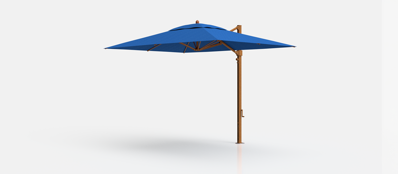 Frankford Aurora Cantilever Umbrella - Fiberglass - 8.5' x 11' Rectangle